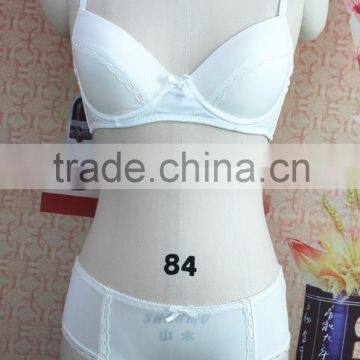 White classics design bra panty set,sexy lace bra underwear