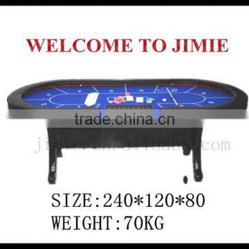 promotional casino poker table dimension