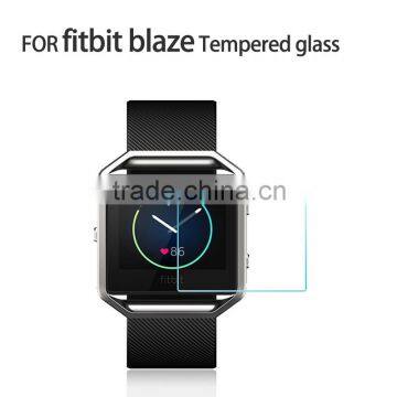 Trade Assurance tempered glass screen film for fitbit blaze water proof screen protective                        
                                                Quality Choice