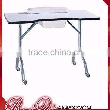 Beiqi 2016 Simple Style Wooden Manicure Table Nail Desk for Sale Beauty Salon Equipment in Guangzhou