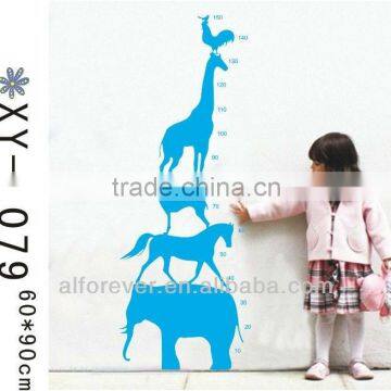 Growth chart wall sticker home decal