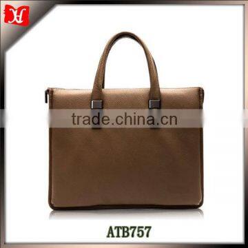 15 inch pure leather fashionable laptop bags wholesale