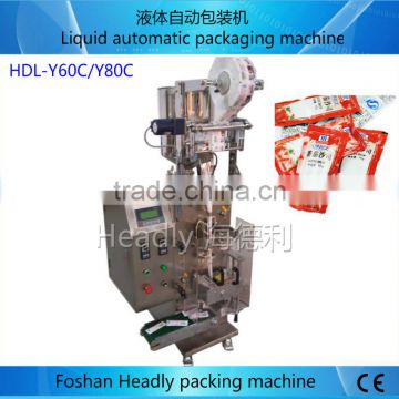 Automatic Liquide Sauce Sachet Filling and packaging Machine