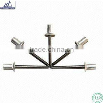 aluminum rivet with dome head csk head and large flange head types csk rivet