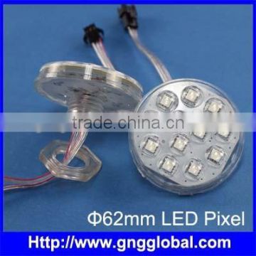 ws2801SMD5050 rgb led pixel light waterproofing for outdoor wall