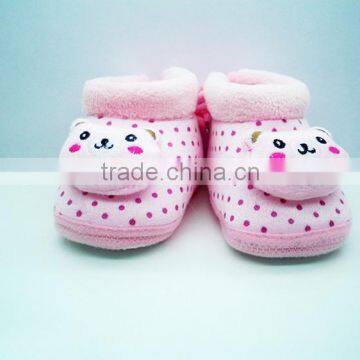 Babyfans Hand Shoes With Cotton Fabric Cute Design Kids Shoes