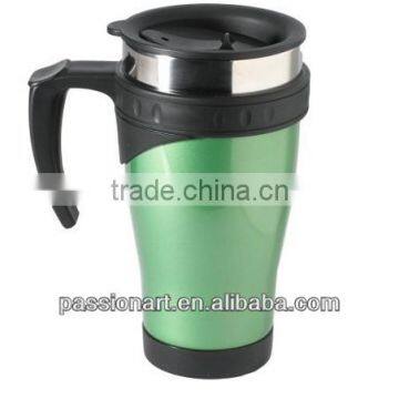 450ml Stainless Steel Travel Mug with handle