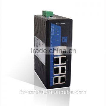 8 ports DIN-Rail Managed Industrial Ethernet Switch