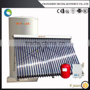 solar water heating systems:split solar system with single Heat Exchanger