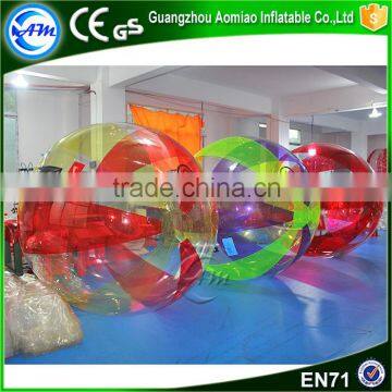 Hot sale colorful floating water pool ball walk on water plastic ball,walk on water ball for hire                        
                                                                                Supplier's Choice