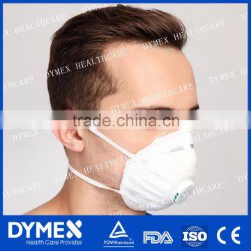 Surgical Nonwoven Disposable N95 Face Mask Respirator Without Valve