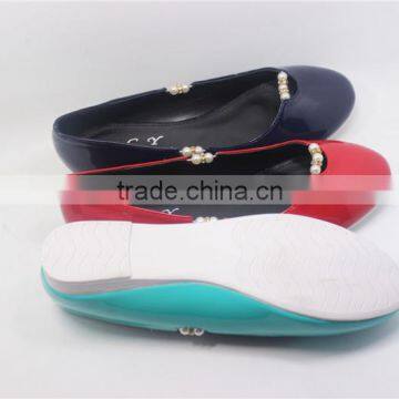 Ladies Beautiful Flat Shoes Guangzhou Wholesale photo-3