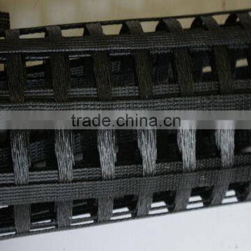 Biaxial PVC Coated Polyester Geogrid With CE Certification photo-4