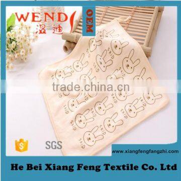 Terry Towel Good Quality Microfiber Sanding Printing Hand Face Square Towel 6141 25*25 Wendy Brand Made in China Gaoyang Town photo-6