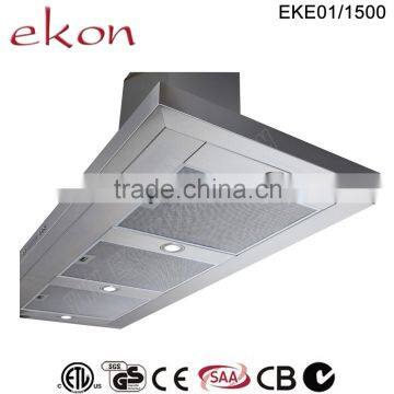 SAA ETL Approved Twin Motors 150cm Alfresco Barbeque Outdoor Kitchen Commercial Range Hood photo-3