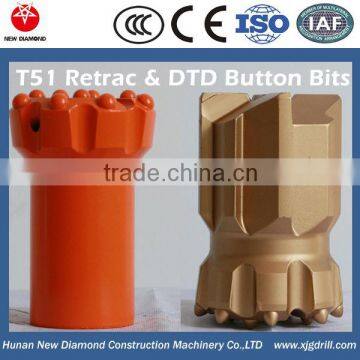 Drilling Bit T51, Button Drill Bit T51,used drill bit