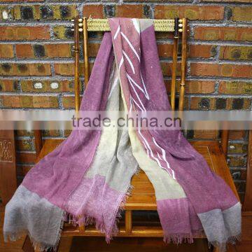 Newest Purple Autumn Scarf Factory Antumn Scarf Best Selling