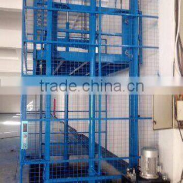China Hydraulic Lead Rail Lift Platform Electric Lift China Outdoor Lift photo-2