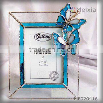 MF020416 china wholesale tiffany style stained glass photo frame