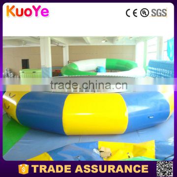 high quality 0.9mm PVC inflatable water trampoline,inflatable water toys,inflatable water park toys