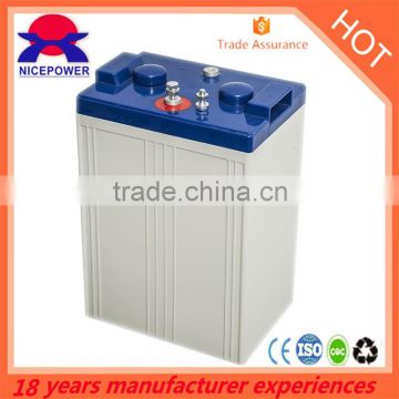 2v1200Ah trade assurance OPZV battery deep cycle solar battery supplier