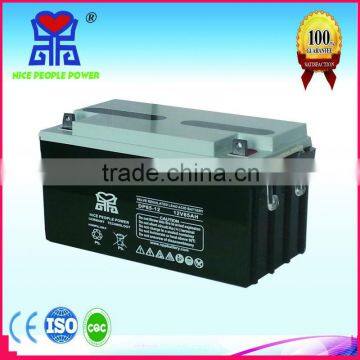 AGM Battery 12V65AH Soalr battery made in china hot sales in Africa