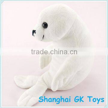 Cute White Plush Seal