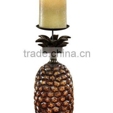 CANDLE STAND, ALUMINIUM CANDLE HOLDER, PINEAPPLE CANDLE HOLDERS