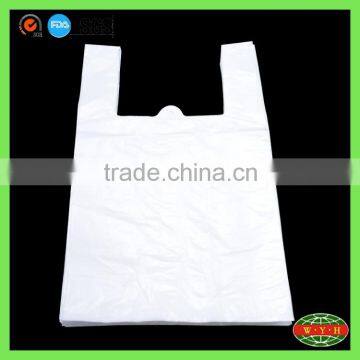 shenzhen china side gusset heat sealing white vest bag , HDPE plastic t shirt bag                        
                                                Quality Choice