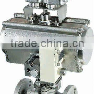 Stainless Steel Pneumatic Ball Valve/ Ball Valve