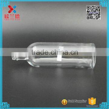 Wholesale 200ml Unique Clear Round Glass Wine Bottle/small Bottles photo-2