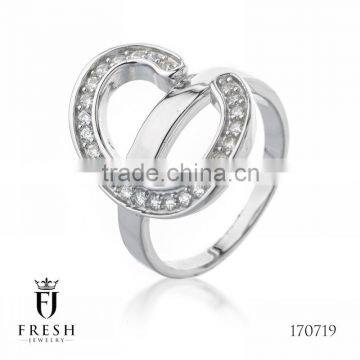 Fashion 925 Sterling Silver Ring - 170719 , Wholesale Silver Jewellery, Silver Jewellery Manufacturer, CZ Cubic Zircon AAA