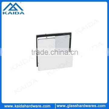 stainless steel glass panel fixing clamp with stopper