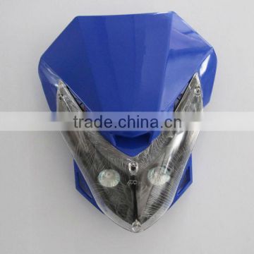 blue high quality dirt bike head light