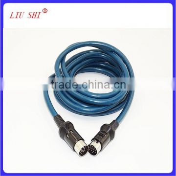 high quality 9pin mini din plug cable for medical equipment