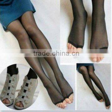 pantyhose sheer sexy silk women toeless socks/hosiery/tight/ stockings