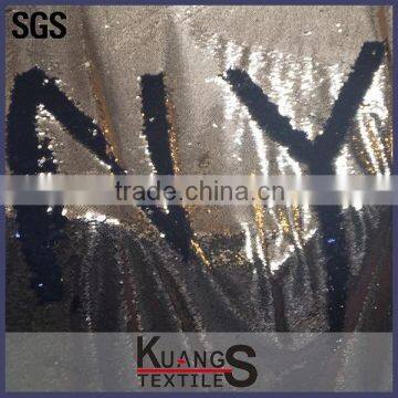 Reversible Fish Scale Sequin Fabric photo-6