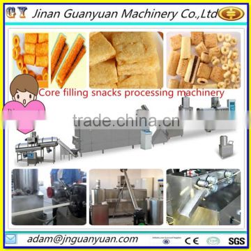 Twin-screw core filling food making machine/production line for sale