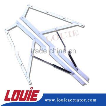 Lifting struts for bed frame