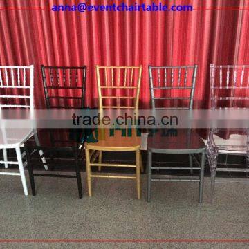 100% PC Polycarbonate Resin Colorful Plastic Tiffany Chair