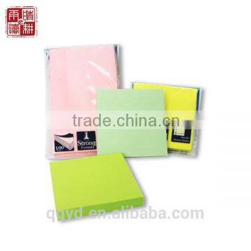 Favorites Compare Eco custom sticky note/ self adhesive notes