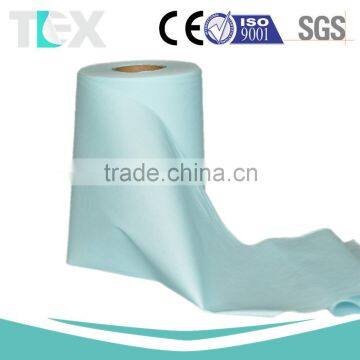 [TEXCLEAN] 55% woodpulp 45% polyester nonwoven jumbo rolls