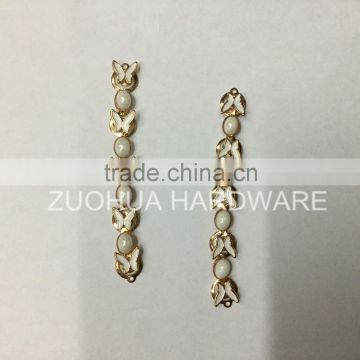 alloy new shoe gold decorative items