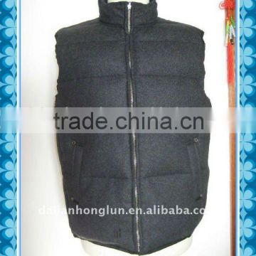 quilted down vest fore men