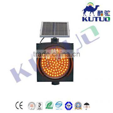 300mm Solar Warning Traffic Light
