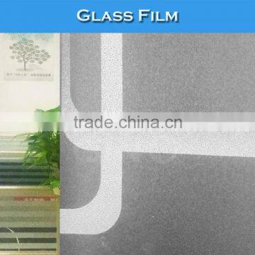 S037 Easy To Apply Colored Print Glass Film For Bathroom photo-6