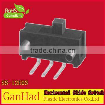 High quality 1P2T 0.3A 50V DC slide switch