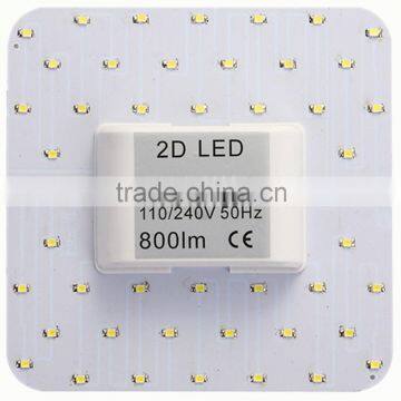 15W AC LED module pcb ac led with 2835 ceiling LED perfectly retrofiting 2D lamp with magnet installation