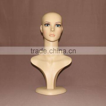 Female Makeup Jewelry Display Wig Mannequin Heads for Wig Display photo-2