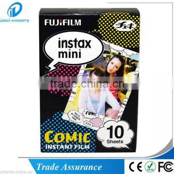 Fujifilm Fuji Instax Comic Mini Film 10 sheets for instax camera Mini7 8 25 50 SP1 90